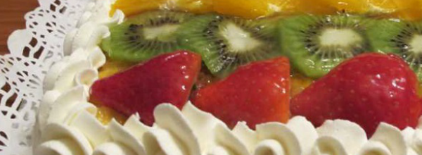 pastel de frutas