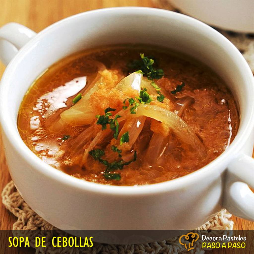 sopa de cebollas