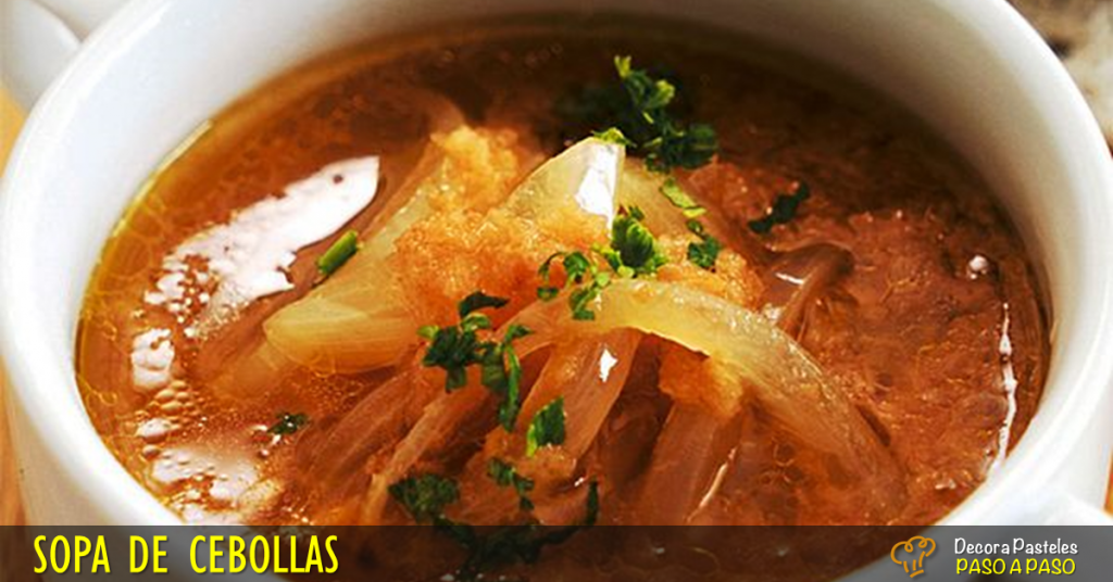 sopa de cebollas