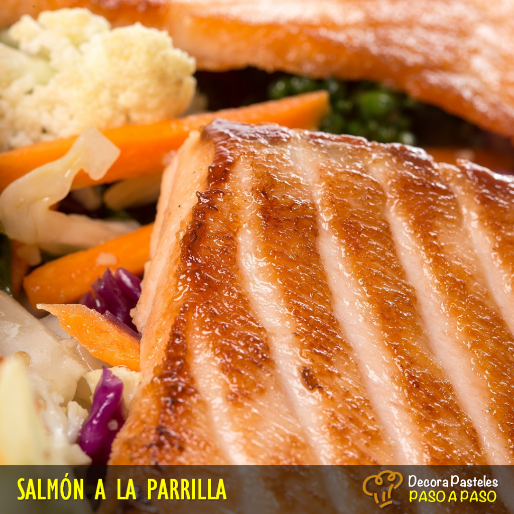 salmón a la parrilla