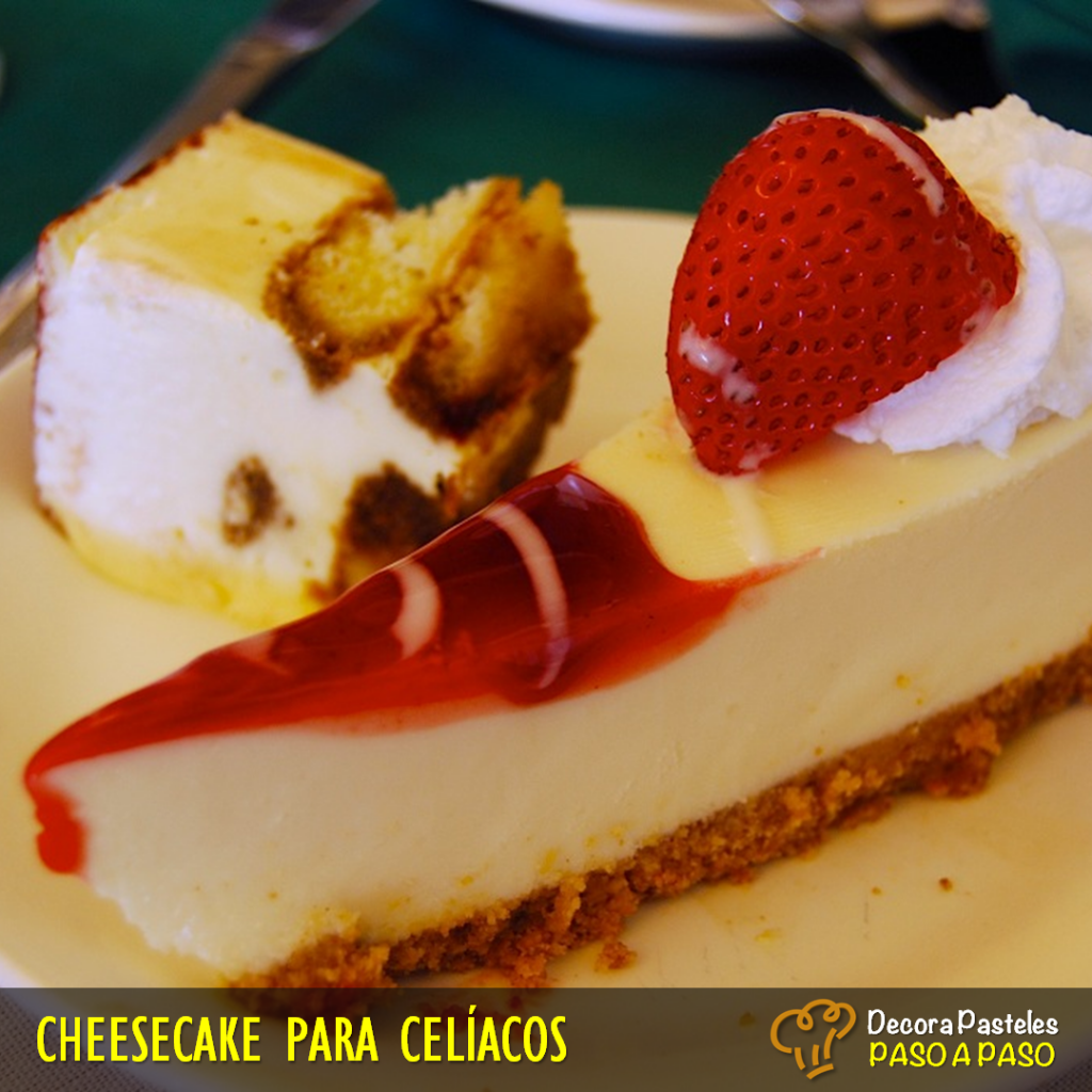 cheesecake para celiacos